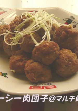 たこ焼き器で焼く☆ジューシー肉団子☆-レシピのメイン写真