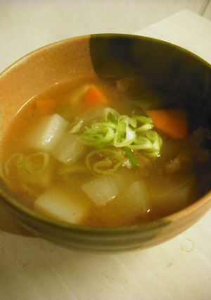煮干も入れて～我が家の豚汁-レシピのメイン写真