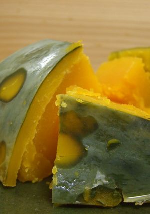 雪化粧かぼちゃの煮物-レシピのメイン写真