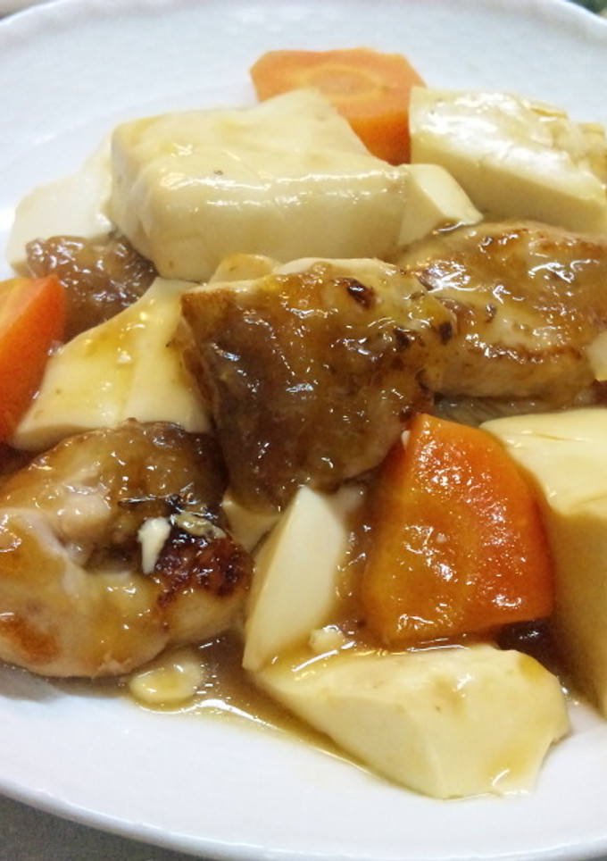 鶏もも肉と豆腐のとろ～りウマウマ煮-レシピのメイン写真