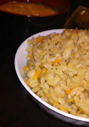 簡単!人参ご飯…めんつゆで♪♪-レシピのメイン写真
