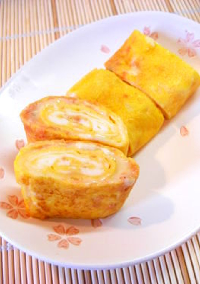 ✿鮭フレークとチーズの卵焼き✿-レシピのメイン写真