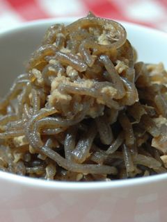 糸こんにゃくとツナの炒め煮✿-レシピのメイン写真