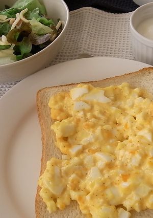 朝食たまごトースト-レシピのメイン写真