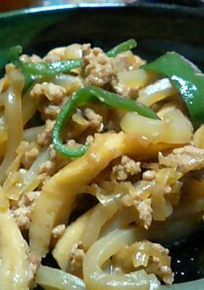 蒟蒻そぼろ炒め煮-レシピのメイン写真