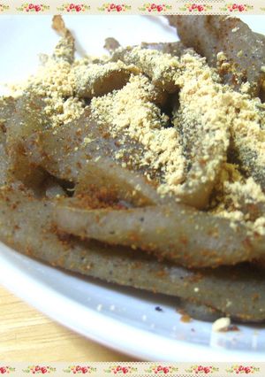 ＊きなこ味の甘辛こんにゃく＊-レシピのメイン写真