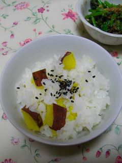 簡単おいしい♪さつまいもごはん-レシピのメイン写真