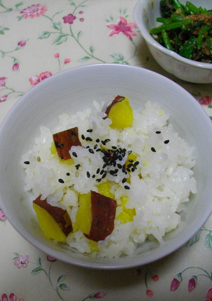 簡単おいしい♪さつまいもごはん-レシピのメイン写真