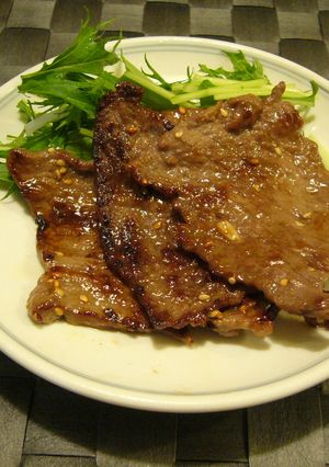 もみだれで韓国風焼き肉-レシピのメイン写真