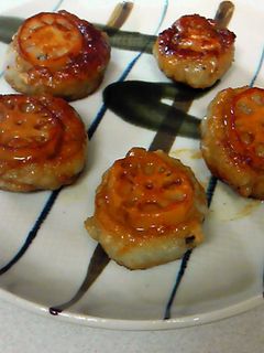 蓮根の照り焼きバーグ-レシピのメイン写真