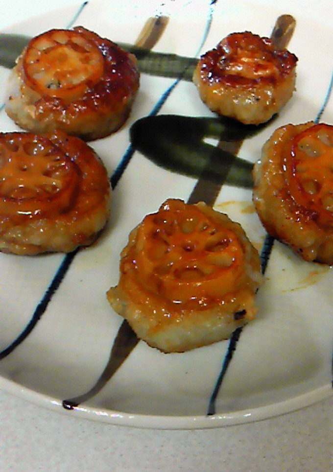 蓮根の照り焼きバーグ-レシピのメイン写真