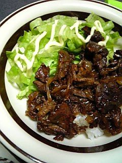 ☆簡単!焼き肉のタレで焼肉丼☆-レシピのメイン写真
