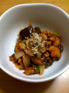 うなぎの蒲焼きの野菜炒め-レシピのメイン写真