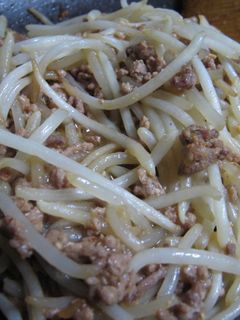 もやしの肉みそ炒め-レシピのメイン写真