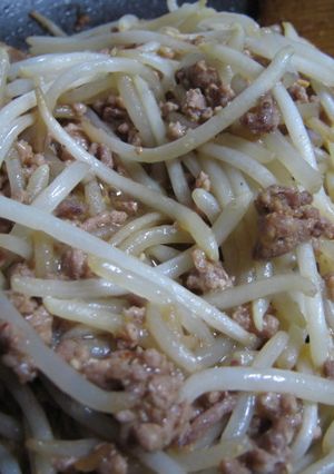 もやしの肉みそ炒め-レシピのメイン写真
