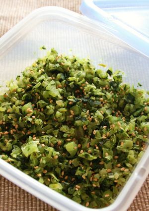 レンジで簡単☆大根の葉とわかめのふりかけ-レシピのメイン写真