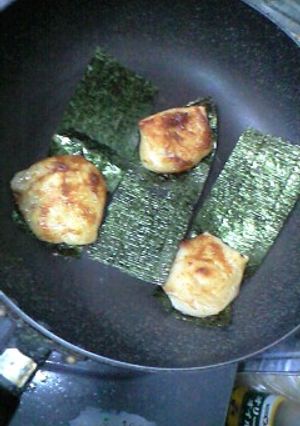 簡単餅磯辺焼き-レシピのメイン写真
