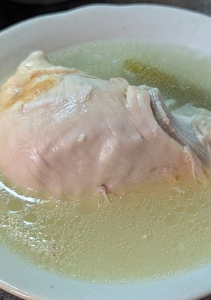 コストコの丸鶏で濃厚で美味しい参鶏湯-レシピのメイン写真