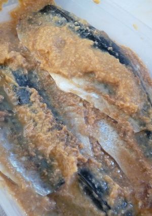 小ぶりな鯖でもウマウマ！鯖のみそ漬け♪-レシピのメイン写真