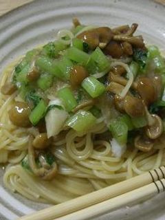 なめこと大根のパスタ-レシピのメイン写真