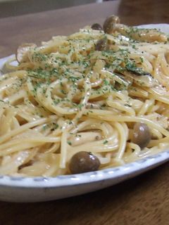シメジのスパゲッティ-レシピのメイン写真