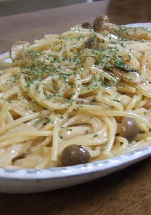 シメジのスパゲッティ-レシピのメイン写真