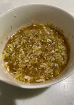 ネギ塩醤油だれ-レシピのメイン写真