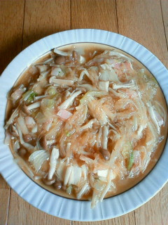 お豆腐のきのこあんかけ-レシピのメイン写真