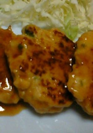 照り焼き風　鶏のハンバーグ-レシピのメイン写真