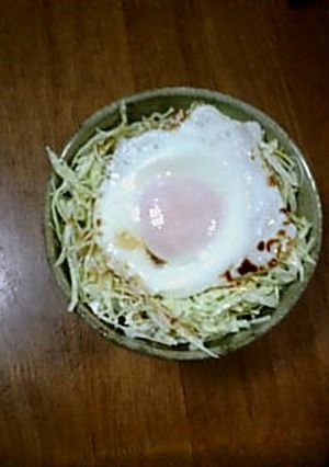 朝食に・マヨキャベたまご丼♪-レシピのメイン写真