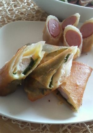ささみチーズ春巻き　ゆず胡椒風味-レシピのメイン写真