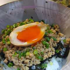 รูปของ ✿大人気の鶏そぼろ丼✿