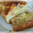 りんごとさつまいもの簡単パウンドケーキ