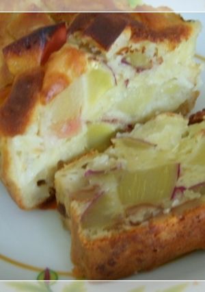 りんごとさつまいもの簡単パウンドケーキ-レシピのメイン写真