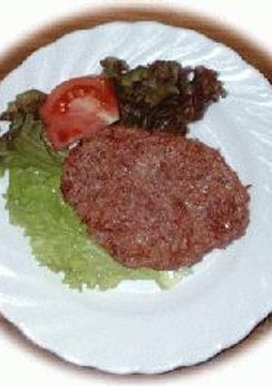 コンビーフハンバーグ-レシピのメイン写真