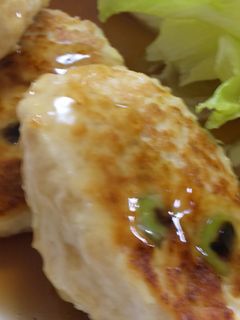 ヘルシー豆腐ハンバーグ♪和風あんかけ-レシピのメイン写真