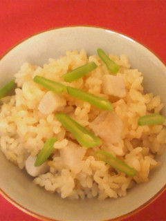 里芋の炊き込みご飯-レシピのメイン写真