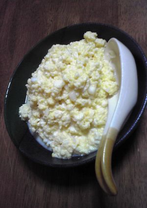 豆腐と卵混ぜただけ♪-レシピのメイン写真