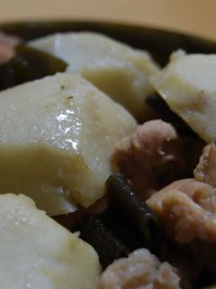 里芋ととり肉の炒め煮-レシピのメイン写真