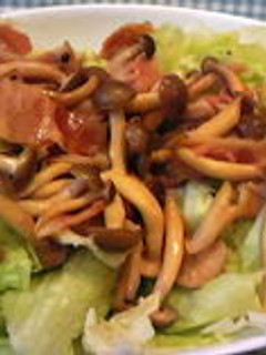 おいしい♪しめじとベーコンのサラダ-レシピのメイン写真