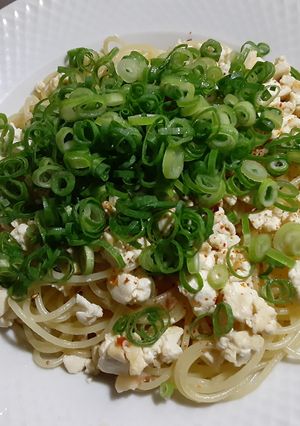 豆腐のペペロンチーノ-レシピのメイン写真