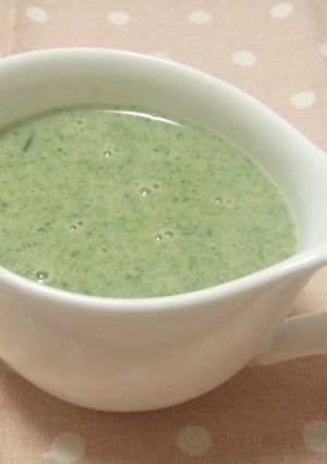 ほうれん草のスープ-レシピのメイン写真
