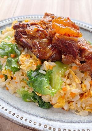炙り軟骨ソーキチャーハン-レシピのメイン写真
