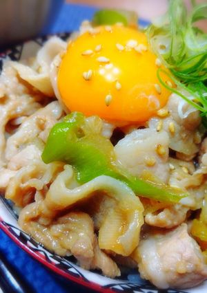 ＊柔らか染みうま☆豚バラと長ネギの豚丼＊-レシピのメイン写真