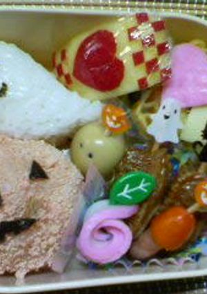 ハロウィンおばけときのこ-レシピのメイン写真