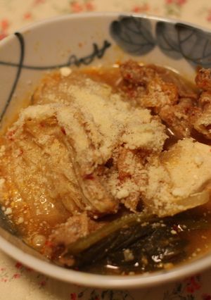 キムチ鍋deおいしい餅チーズ♪-レシピのメイン写真