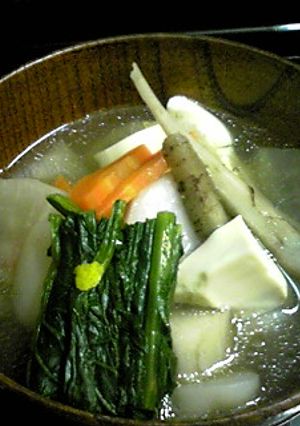野菜たっぷりけんちん汁（圧力鍋で５分）-レシピのメイン写真
