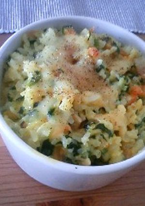 取り分けOK　緑黄色野菜のリゾット-レシピのメイン写真