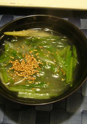 みょうがの中華風はるさめスープ-レシピのメイン写真