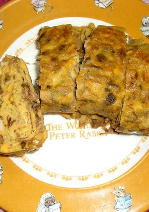 豚の甘辛煮と煮卵で作る厚焼き卵-レシピのメイン写真